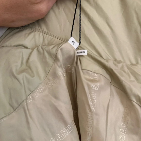 SANDRO Gloriana Heart Quilted Jacket - Picture 5 of 8